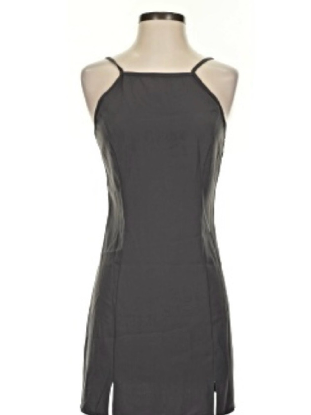 Forever 21 Black Mini Slip Dress with Thin Straps